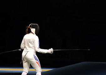 Image showing Fencer