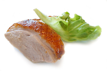 Image showing Roasted duck Chinese style