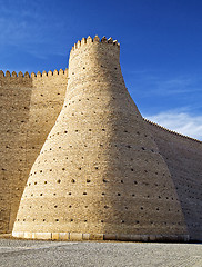 Image showing Walls of Bukhara, Uzbekistan