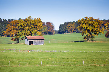 Image showing bavarian autumn landscape germany