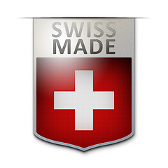 Image showing swiss made badge