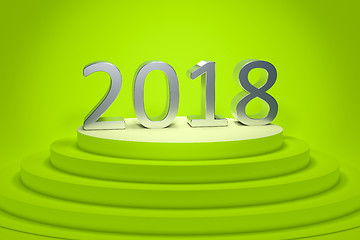 Image showing new year 2018