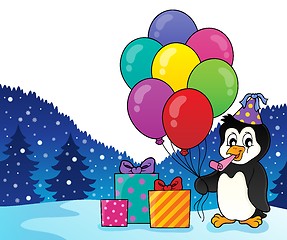 Image showing Party penguin topic image 2