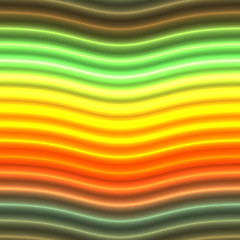 Image showing Glowing neon lines