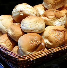 Image showing Dinner rolls