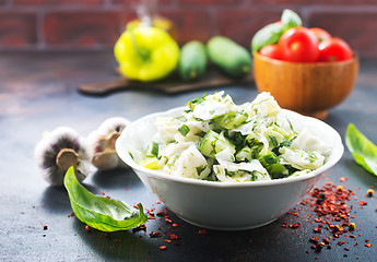 Image showing cabbage salad