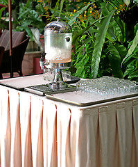 Image showing Drink dispenser