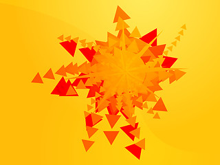 Image showing Geometric explosion