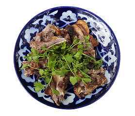 Image showing Traditional Uzbek lamb meat