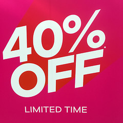 Image showing Sale Sign 40% Off