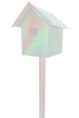 Image showing birdhouse - souvenir. 3d illustration