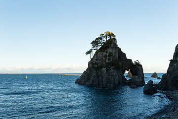 Image showing Seascape in Iwate ken
