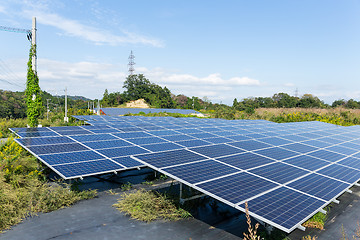 Image showing Solar energy panel