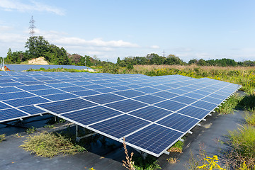 Image showing Solar energy power plant