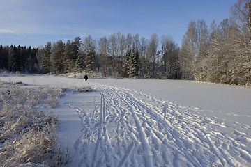 Image showing Norwegian winter landscape