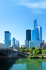 Image showing Paris business district