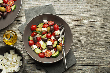 Image showing Greek salad