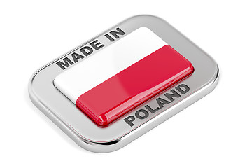 Image showing Made in Poland badge