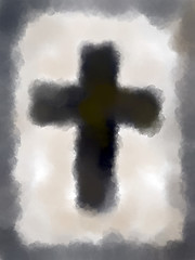 Image showing christian cross