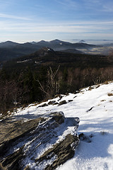 Image showing Mountain landscape in winter