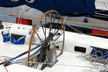 Image showing yachting marina