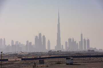 Image showing Panorama Dubai city