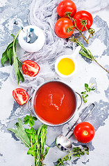 Image showing tomato soup