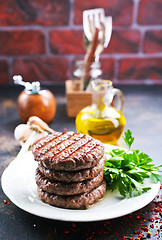 Image showing fried cutlets