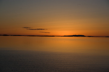 Image showing Quiet sunset