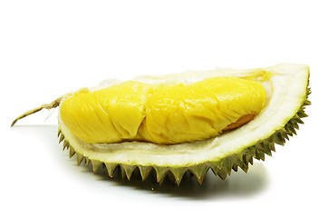 Image showing Durian fruit isolated on white background