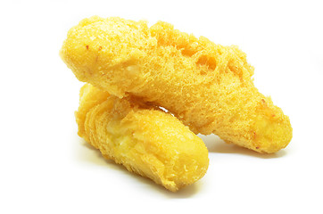 Image showing Fried banana dessert