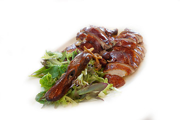 Image showing Roasted duck Chinese style