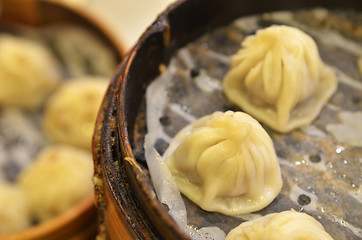 Image showing Traditional soup dumpling Xiao Long Bao