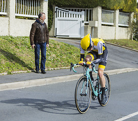 Image showing The Cyclist Steven Kruijswijk - Paris-Nice 2016 