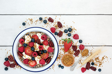 Image showing Healthy Fresh Breakfast