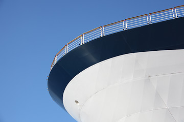 Image showing Cruise ship hull.