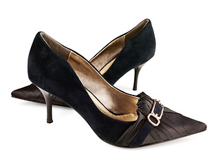 Image showing Woman classic shoes