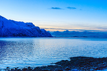 Image showing blue hour