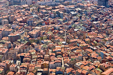 Image showing View of the roofs of Istanbul.