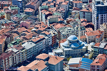 Image showing View of the roofs of Istanbul.