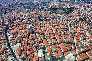 Image showing View of the roofs of Istanbul.