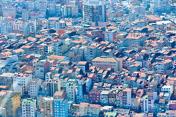 Image showing View of the roofs of Istanbul.