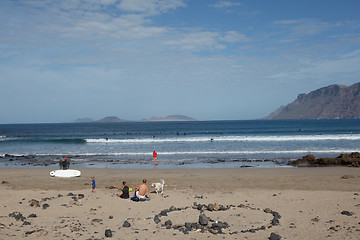 Image showing Landscape Lanzarote