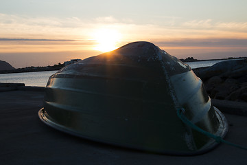 Image showing Boat on Land