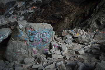 Image showing Grafitti Cave