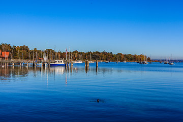 Image showing Ammersee in the morning