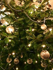 Image showing Closeup of Christmas-tree