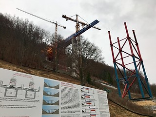 Image showing New tunnel construction - Stuttgart 21, Aichelberg