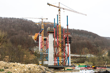 Image showing New tunnel construction - Stuttgart 21, Aichelberg