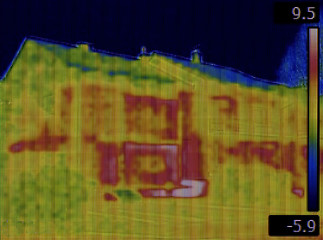 Image showing Infrared House Leak